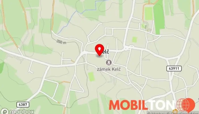 mapa U Pajdlů Restaurace v Kelč
