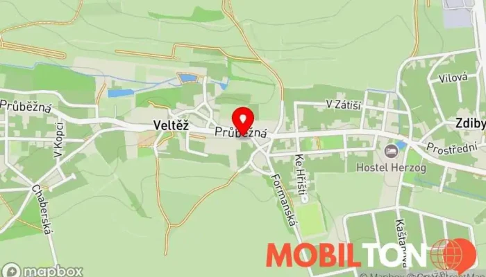 mapa U Řeháků Hospoda, Restaurace v Průběžná 15