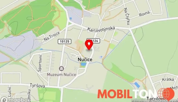 mapa U sv. Jakuba Restaurace v Pražská 56