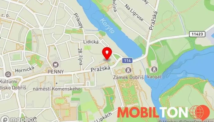 mapa U Tří Statkářů Restaurace v nám. Svobody 2