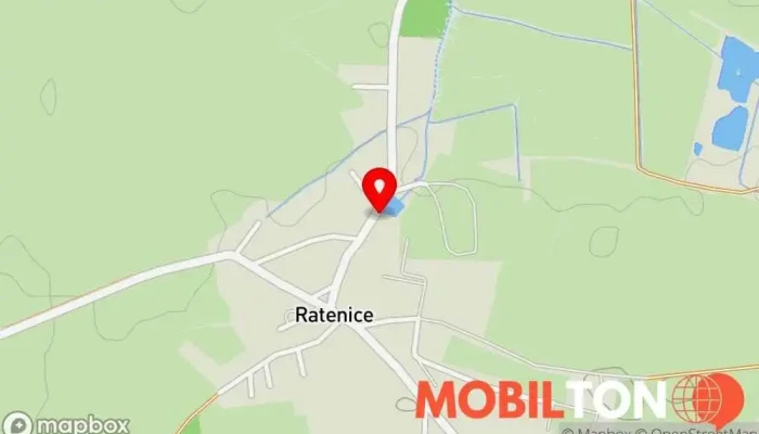mapa U žabáka Rychlé občerstvení v Ratenice
