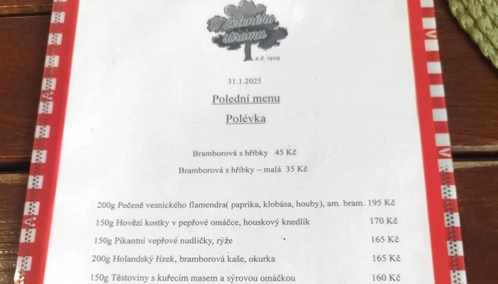 U Zeleneho Stromu Kralupy Restaurace - Dvořákova 486/5