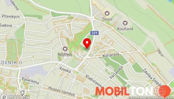 mapa UBYTOVÁNÍ V SOUKROMÍ Penzion v Nad Jamkou 1755