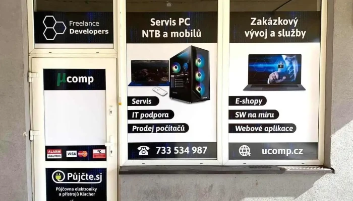 Ucomp -  It Sluzby Servis Pc Notebooku Mobilu Karvina Od Vlastnika - Borovského 814