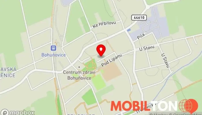 mapa V-servis Tomáš Vyhnánek Bytová správa v Pod lipami 640