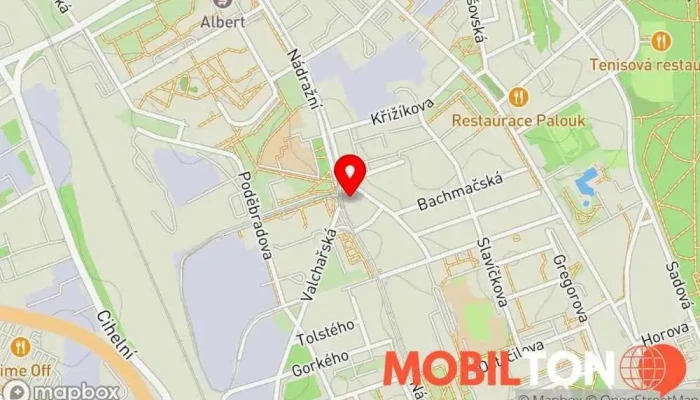 mapa VadnyMobil.cz Opravna mobilních telefonů v Moravská Ostrava a Přívoz