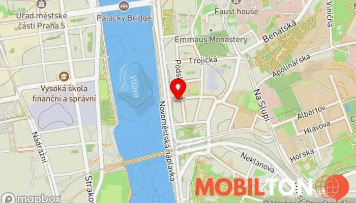 mapa Vallmo restaurant Restaurace v Nové Město