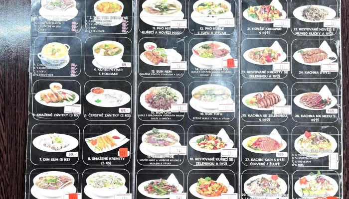 Viet -  Thai Chut Ii Menu - Pražská 15