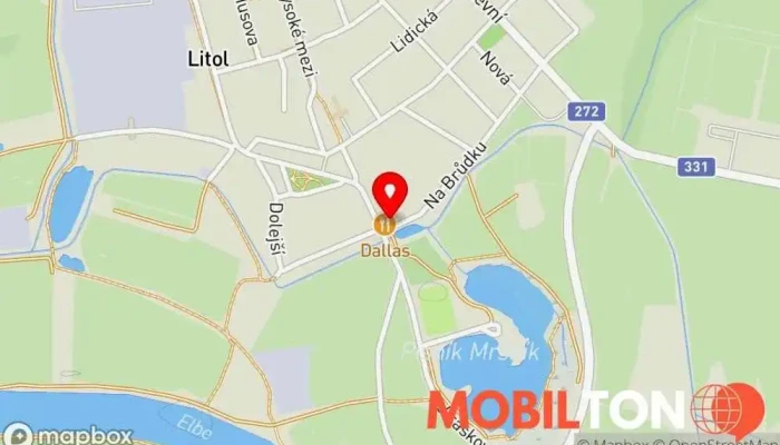 mapa Vietnamská restaurace Dalas Asijská restaurace v Jiráskova
