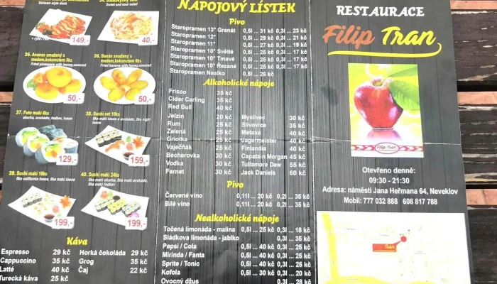 Vietnamska Restaurace Sushi Wok Asian Jak Se Dostat - Nám. Jana Heřmana 257 56