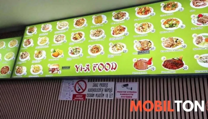 Vietnamska Restaurace Vi A Food Menu - Čtvrť 1. Máje 767