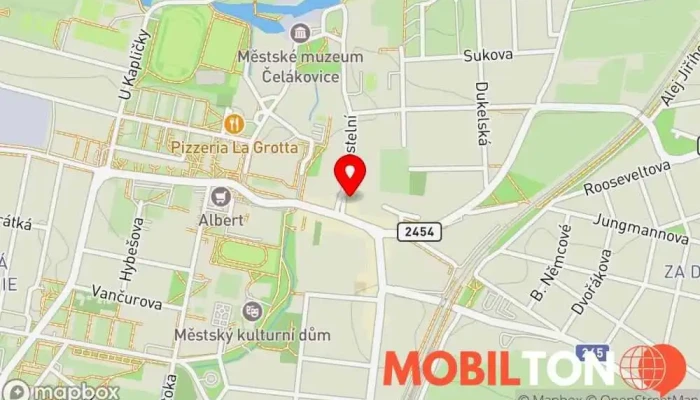 mapa Vietnamské bistro a sushi Restaurace v Kostelní 43/6
