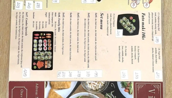 Vietnamske Bistro Beroun Menu - Centrum