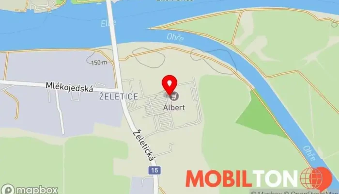 mapa Woke Poke - Asian Fusion Asijská restaurace v Želetická 2210/19