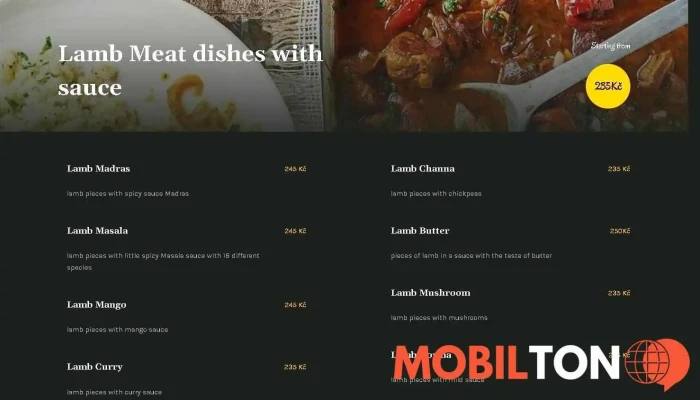 Yak Yeti Nepalska A Indicka Resturace Menu - Dům Kultury Vsetín, Spol. S R.o, Svárov 1055
