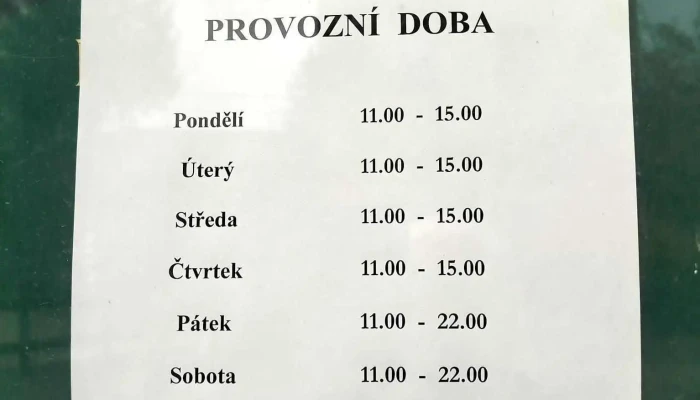 Zamecky Restaurant Polna Menu - Zámek 485