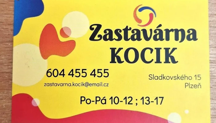 Zastavarna Kocik Plzen Nejnovejsi - Plzeň 2-slovany-východní Předměstí