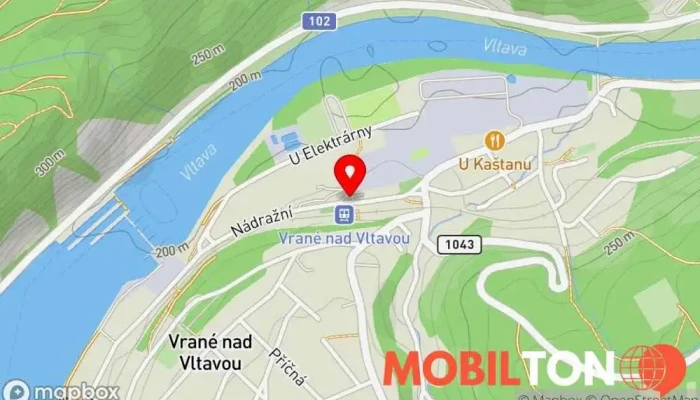 mapa Zastávka Ernest Kavárna, Stánek s kávou v Nádražní 147