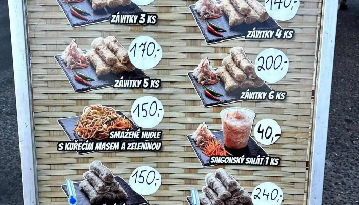 Zavitky Kolin   Saigon Rollnroll Menu - Masarykova 987