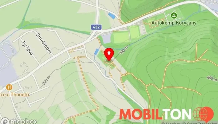 mapa ZDRAVO s.r.o., Vacek Martin, Koryčany Zdravá voda č.ev.71, Pizza Restaurace Tábory Pizzerie v Zdravá Voda 71