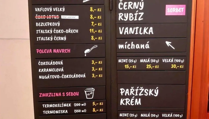 Zmrzlina U Kašny - 572 01 Polička-Město