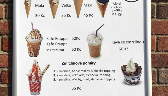 Zmrzlina Zebrak Blizko Mě - Plzeňská 30